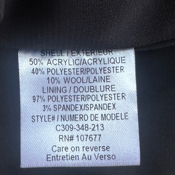 Alice + Olivia Black/Gold Mini Skirt Size 8 Excellent Condition! - Picture 8 of 8